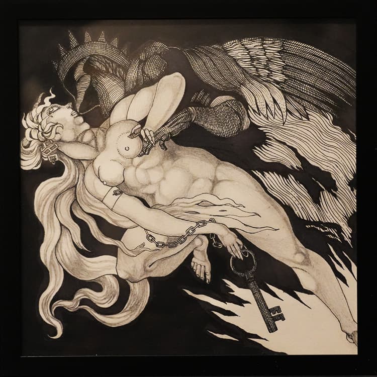 Anonymous 8x8 artwork from Art Incognito 2025