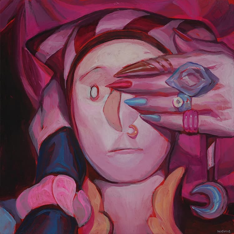 Anonymous 8x8 artwork from Art Incognito 2025