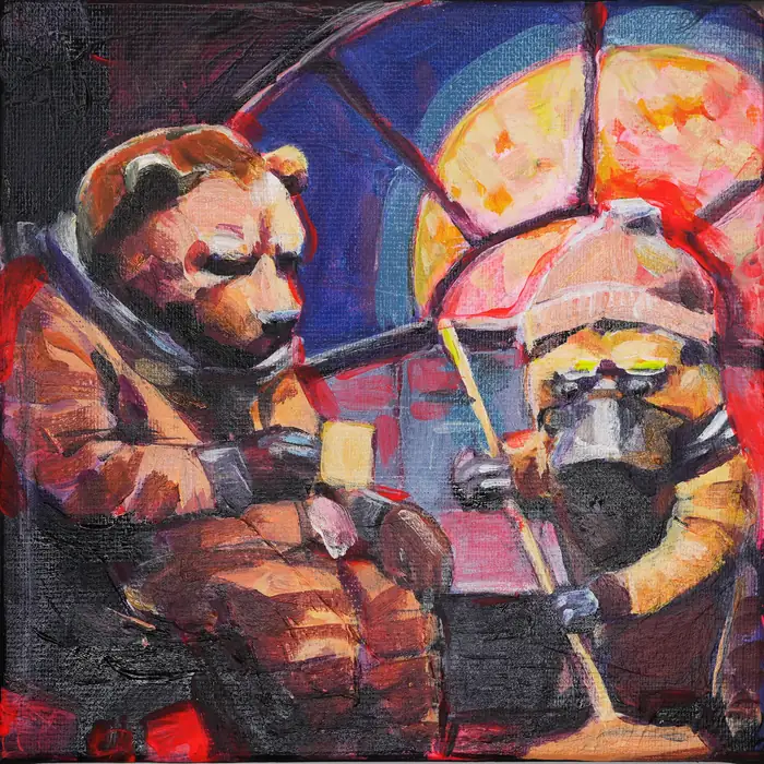 Anonymous artwork #269 from Art Incognito 2026 at The Beaumont Studios