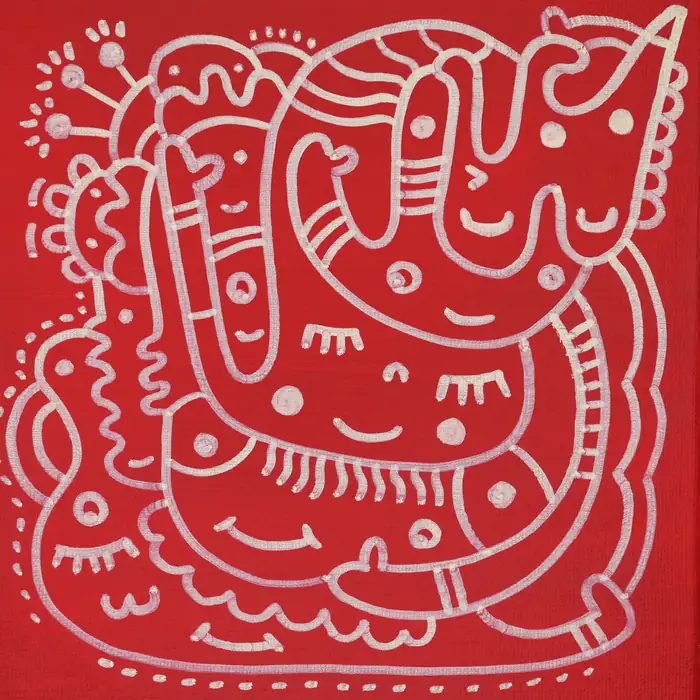 Anonymous artwork #280 from Art Incognito 2026 at The Beaumont Studios