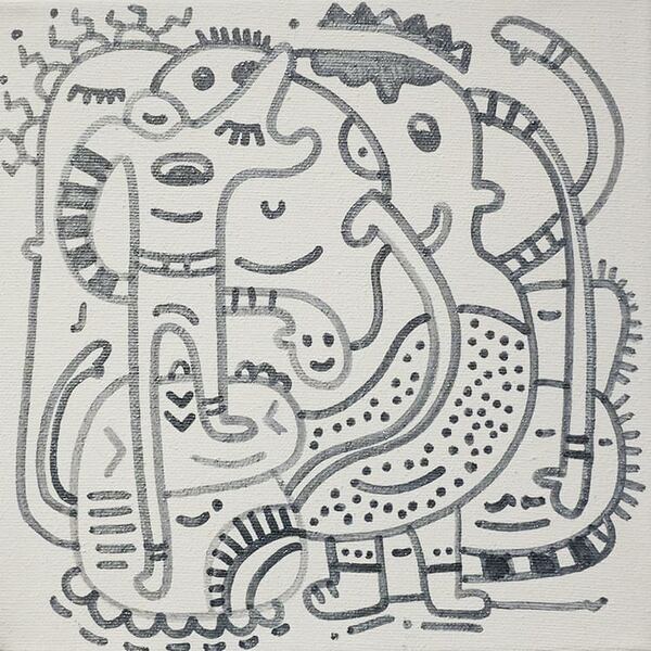 Anonymous artwork #12 from Art Incognito 2025 at The Beaumont Studios