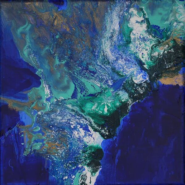 Anonymous artwork #18 from Art Incognito 2025 at The Beaumont Studios