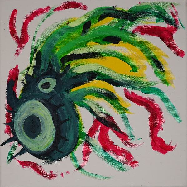 Anonymous artwork #54 from Art Incognito 2025 at The Beaumont Studios